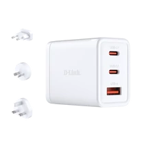 D-LINK Hálózati Adapter 65W GAN 2xUSB-C + 1xUSB, DCP-651 D-Link