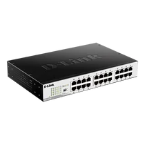 D-LINK Switch 24x1000Mbps Fémházas Asztali, DGS-1024D / E