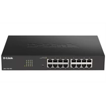 D-LINK Switch 16x1000Mbps Fémházas Asztali Menedzselhető, DGS-1100-16V2 / E