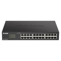 D-LINK Switch 24x1000Mbps Fémházas Menedzselhető Rackes, DGS-1100-24V2 / E