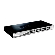 D-LINK Switch 24x1000Mbps + 4xGigabit SFP Menedzselhető Rackes, DGS-1210-28 / E