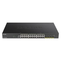 D-LINK Switch 48x10Gbps (48xPOE) + 4xGigabit SFP+ Menedzselhető Rackes, DGS-1250-52XMP