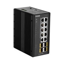 D-LINK Switch Ipari 10x1000Mbps (8xPOE) + 4xSFP Menedzselhető Rackes,DIS-300G-14PSW D-Link