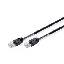 DIGITUS CAT 6 PATCH CABLE S-FTP PE AWG 27/7 1M BLACK
