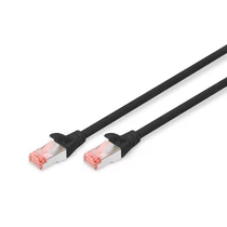 CAT 6 PATCH CABLE, 2M S-FTP, BLACK