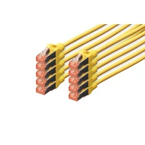 CAT 6 S-FTP PATCH CABLE CU LSZH AWG 27/7 LENGTH 2M 10PACK
