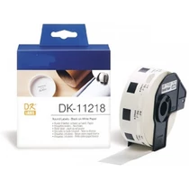 Utángyártott BROTHER DK11218 etikett IK White Box