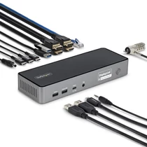 3X MONITOR DOCKING STATION 4K 60HZ HDMI/DISPLAYPORT TAA