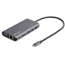 USB-C MULTIPORT ADAPTER / DOCK HDMI/VGA - SD READER-30CM CABLE