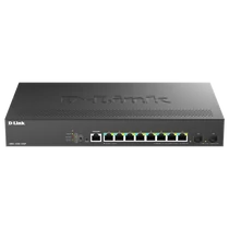 D-LINK Switch 8x2.5Gbps(POE) + 2xSFP+ Multi-Gigabit Fémházas Asztali, DMS-1250-10SP / E D-Link