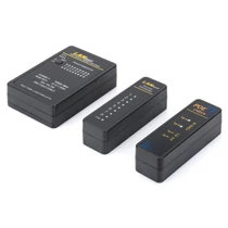 NETWORK CABLE TESTER RJ45+BNC MAIN DEVICE REMOTE UNIT POE