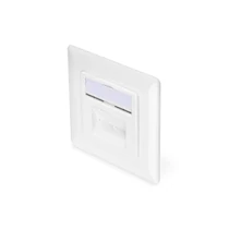 DIGITUS CAT 6A NETWORK OUTLET CLASS EA FLUSH VERTIKAL