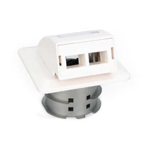 FTTH MOUNTED WALL SC+LC ADAPTER MOUNTWALL-OUTLET SC+LC