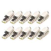 CAT 6A FIELD CONNECTOR 10X DUST CAP TIA 568-AB PROFINET