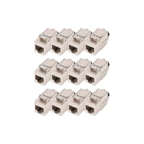 CAT 8.1 KEYSTONE MODULE 12X SHIELDED TOOL-FREE CONNECTION