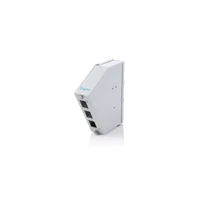FIBER OPTIC DIN RAIL SPLICE DIS ANGLED 6 SC SX/LC DX GREY