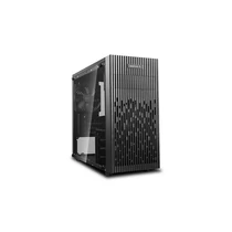 DEEPCOOL Ház Micro ATX / Mini-ITX MATREXX 30, Tápegység nélkül, Fekete, Üvegfalú DEEPCOOL