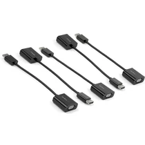 DISPLAYPORT TO VGA ADAPTER 5PK 1920X1200 - MONITOR DONGLE - 5PK