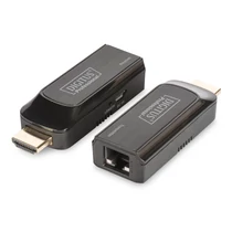 MINI HDMI EXTENDER SET FULL HD 50M CAT6/6A/7 BLACK