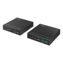 HDMI FIB KVM IP EXTESET 4K/60HZ 40 KM/300 M IP 1G BLACK