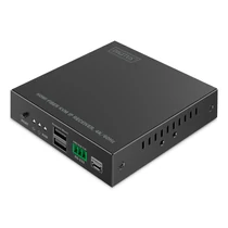 HDMI FIB KVM IP RECEI 4K/60HZ FOR DS-55348 40KM/300M IP 1G BLK
