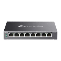 TP-LINK Switch 8x1000Mbps(8xPOE + ) Fémházas (Omada), DS108GP TP-Link