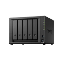 SYNOLOGY NAS 5 Fiókos AMD Ryzen V1500B 4x2,2GHz, 8GB DDR4 ECC, 4x2,5GbE, 2xUSB3.2 - DS1525+ Synology