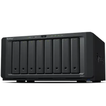 SYNOLOGY NAS 8 fiókos DS1821+ AMD Ryzen V1500B 4x2,2GHz, 4GB DDR4, 4x1GbE, 2xeSATA