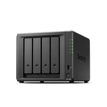 SYNOLOGY NAS 4 Fiókos DS923+ 4x4TB HDD-vel, AMD Ryzen R1600 2x2,6GHz, 4GB DDR4 ECC, 2x1GbE, 2xUSB3.2 Synology