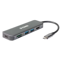 6-IN-1 USB-C HUB DOCKING STATION 2 X USB 3.0 - 1 X HDMI -