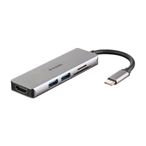 D-LINK 5-IN-1 USB-C HUB WITH HDMI AND SD/MICROSD CARD READER