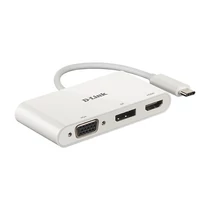 D-LINK 3-IN-1 USB-C TO HDMI/VGA/DISPLAYPORT ADAPTER
