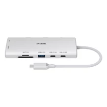 D-LINK USB-C HUB 10-IN-1 HDMI PORTS