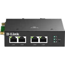 D-LINK 4G M2M Modem 4x100Mbps Fémházas, DWM-314-T D-Link