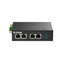 D-LINK 4G M2M Modem 4x100Mbps(2xPOE) Fémházas, DWM-314-TP / E D-Link