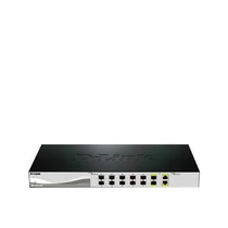 D-LINK Switch 10xGigabit SFP+ 2x10Gigabit kombó SFP+ Menedzselhető, DXS-1210-12SC / E D-Link