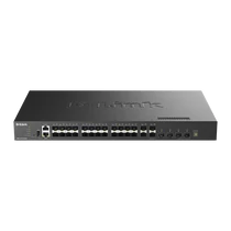 D-LINK Switch 10G Layer 3 Stackable Managed Switches 28x10G SFP+ + 4x25G SFP28 Multi-Gigabit L3 10G, DXS-3410-32SY / E D-Link