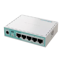 MIKROTIK Vezetékes Router hEX refresh 5x1000Mbps, Menedzselhető, Asztali - E50UG MikroTik