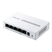 ASUS ExpertWiFi Switch 5x1000Mbps (4xPOE + ) Fémházas Asztali, EBP15 ASUS PCC