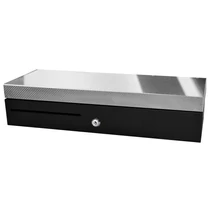FLIP LID CASH DRAWER SS FRONT BLACK 460X170X100 RJ11 CABLE