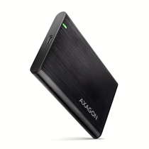 AXAGON EE25-A6C USB-C csavar nélküli külső ház 2, 5" HDD / SSD, fekete
