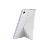 Samsung tab a9 book cover, white