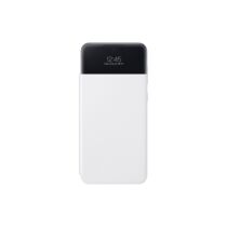 Samsung a33 5g s view wallet cover, white