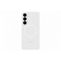 Samsung s26+ silicone magnet case, white