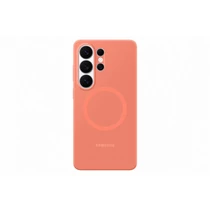 Samsung s26 ultra silicone magnet case, coralred