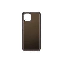 Samsung a03 soft clear cover, black