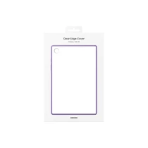 Samsung tab a8 clear edge cover, lavender