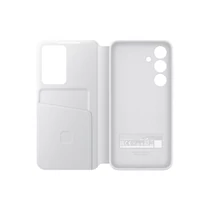 Samsung s24 smart view wallet case, white