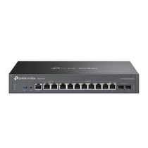 TP-LINK Vezetékes VPN Router 2xWAN / LAN(2500Mbps)+ 8xWAN / LAN(1000Mbps) + 2xSFP + 1xUSB + 1xkonzol port, ER7412-M2 TP-Link