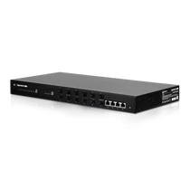 UBiQUiTi EdgeSwitch 4x1000Mbps + 12x1000Mbps SFP, Fémházas, Menedzselhető, Rackes - ES-12F Ubiquiti